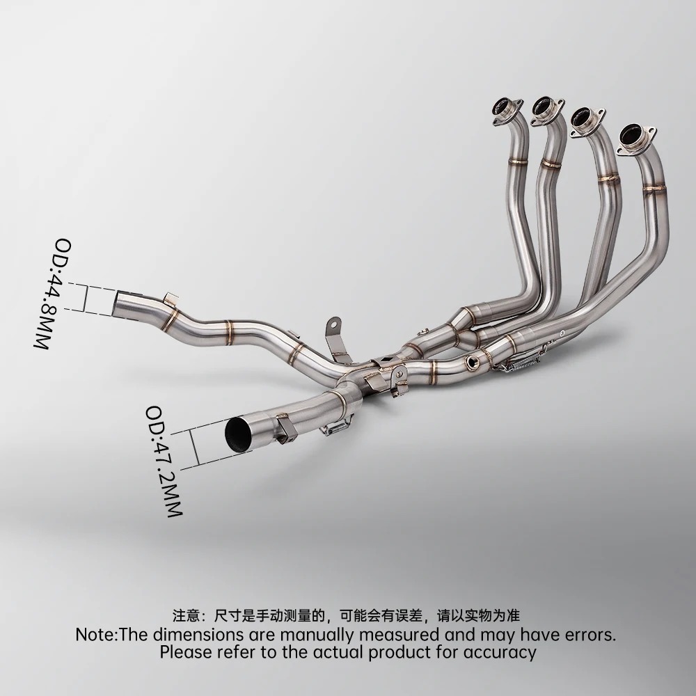 New GSX1300R 2008-2021 Exhaust Muffler and Front Link Pipe Header for Motorcycles
